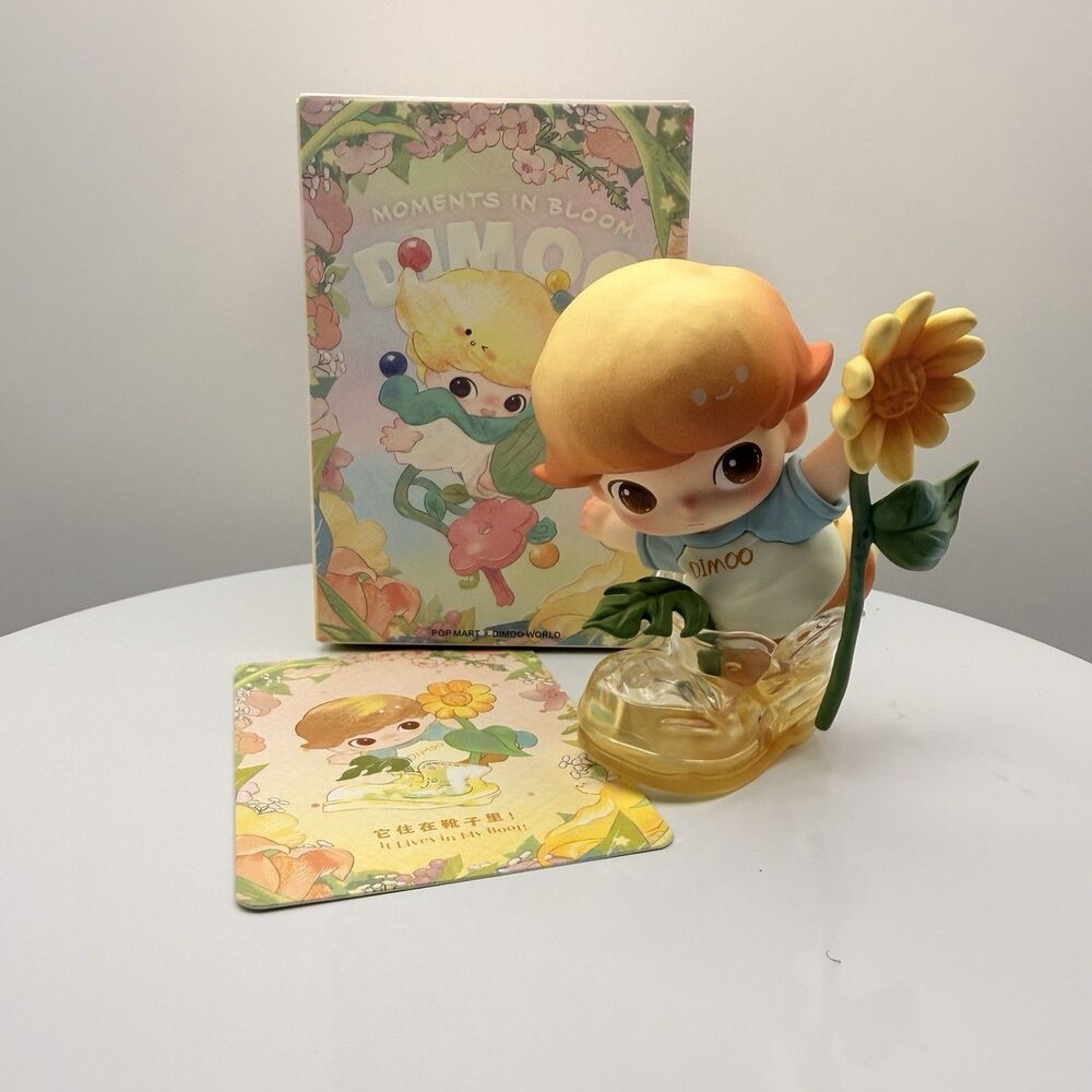 PopMart X Dimoo Moments In Bloom Series Figure - It Lives In My Boot